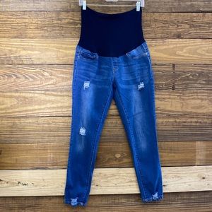 Blue Savvy Maternity Jeans